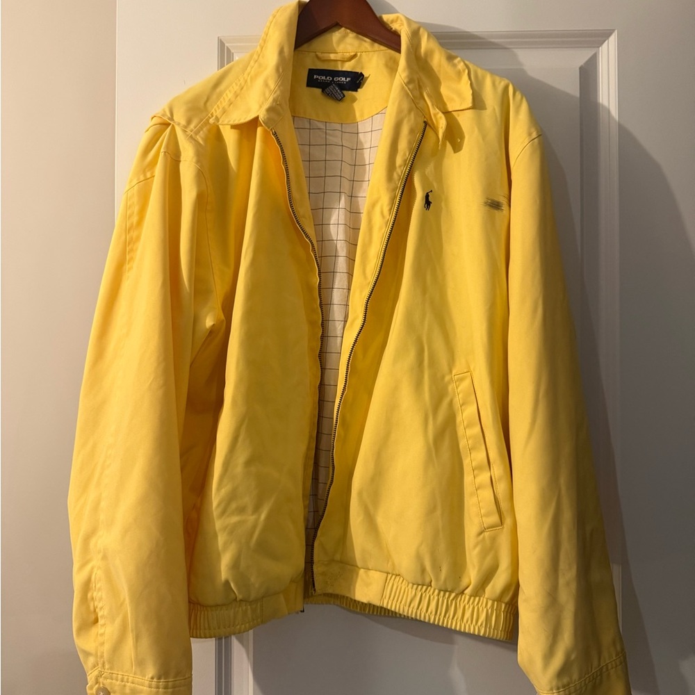 Polo by Ralph Lauren Vibrant Yellow Outerwear - Polo Golf